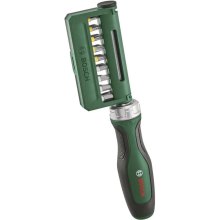 Викрутка Bosch з тріскачкою, 18 біт, 225мм, сталь CrV (1.600.A02.Z9A)