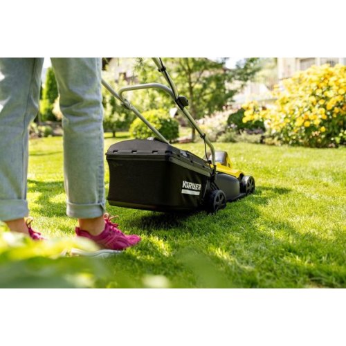 Газонокосарка акумуляторна Karcher LMO 2-18 Battery, 18В, 32см, 25-60мм, без акумулятора та зарядного пристрою (1.445-400.0)