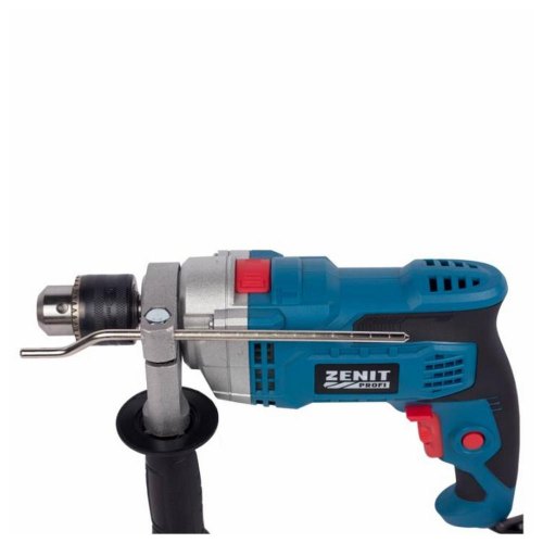 Дриль ударний Зеніт ЗДП-1050 Профи, 1050Вт, зубчастий патрон 13мм, 0-3000об/хв (851226)