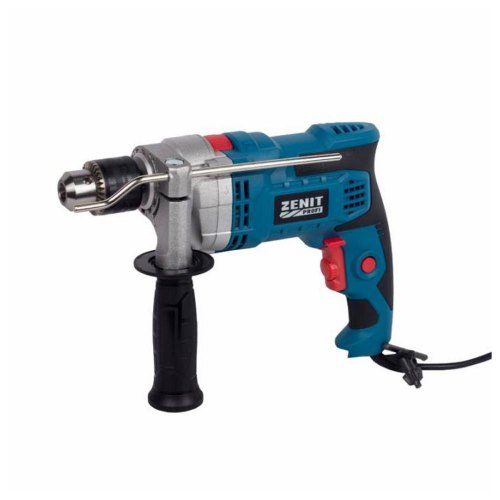 Дриль ударний Зеніт ЗДП-1050 Профи, 1050Вт, зубчастий патрон 13мм, 0-3000об/хв (851226)