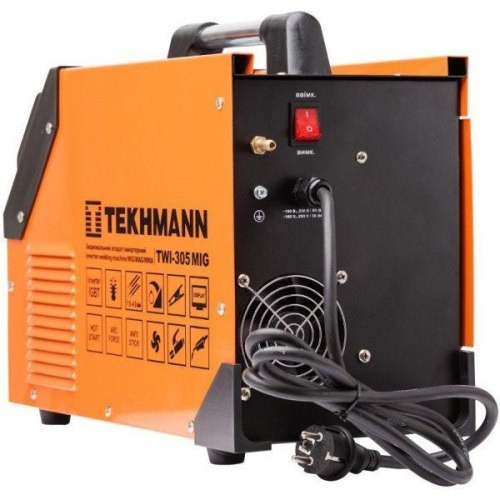 Зварювальний апарат інверторний Tekhmann TWI-305 MIG, напівавтомат, 140А, 4.56кВт, 220В (846815)