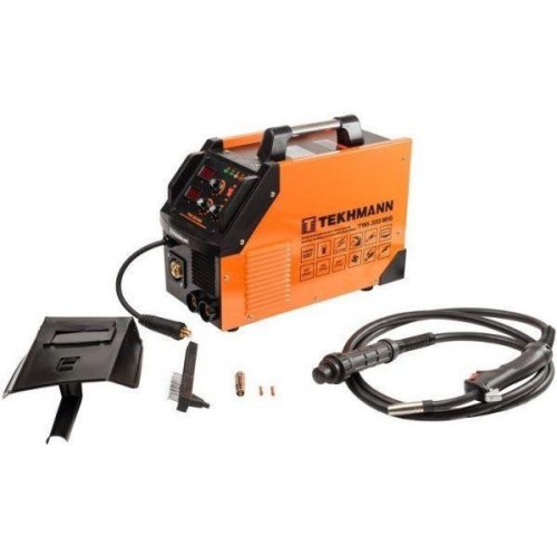 Зварювальний апарат інверторний Tekhmann TWI-305 MIG, напівавтомат, 140А, 4.56кВт, 220В (846815)