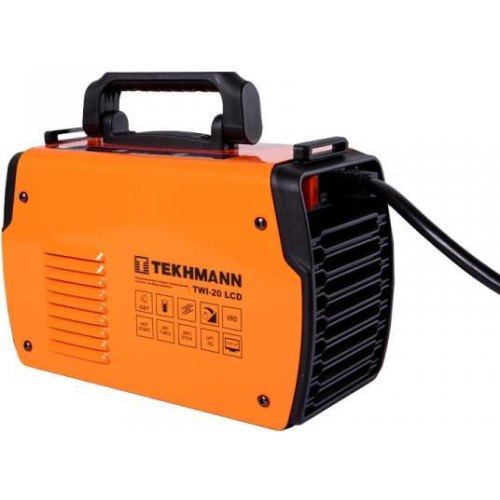 Зварювальний апарат інверторний Tekhmann TWI-20 LCD, 200А, 9.8кВт, 220-230В, Hot start (850613)