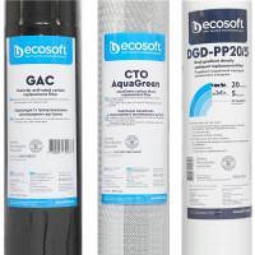 Комплект картриджів для води Ecosoft P'URE AquaCalcium Mint, на 12 місяців (CHV6PUREMAC)