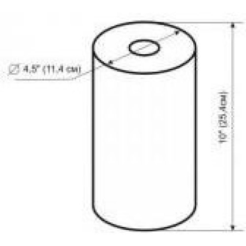 Картридж для води Ecosoft, зі спіненого поліпропілену, 5мкм, 4.5х10 (CPV45105ECO)
