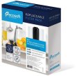 Комплект картриджів для води Ecosoft 1-2-3 Standart, картридж з поліпропілену (2шт), вугільний картридж (1шт) (CPV3ECOSTD)