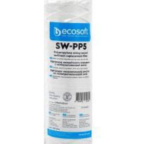 Картридж для води Ecosoft, з поліпропіленової нитки, 10мкм, 2.5х10 (CPN251010ECO)