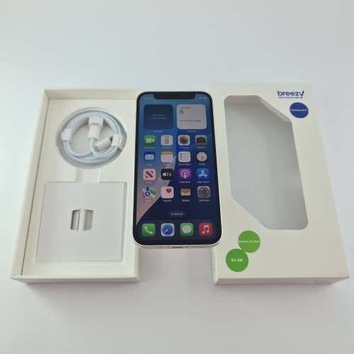 Смартфон iPhone 12 mini 64GB White, Model A2399 USED **