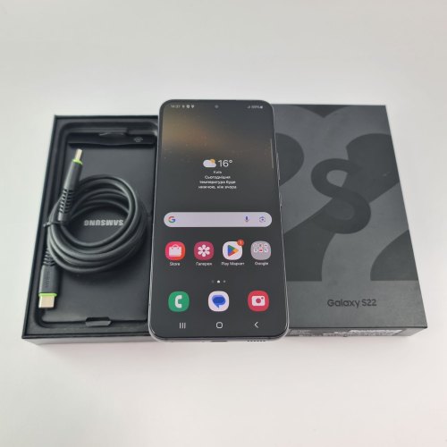Смартфон Samsung Galaxy S22 256 GB Phantom Black USED **