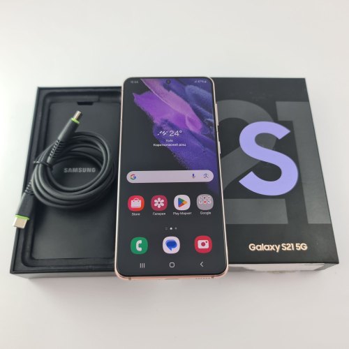 Смартфон Samsung Galaxy S21 (G991B) 128Gb Phantom Violet (SM-G991BZVDSEK), USED USED **