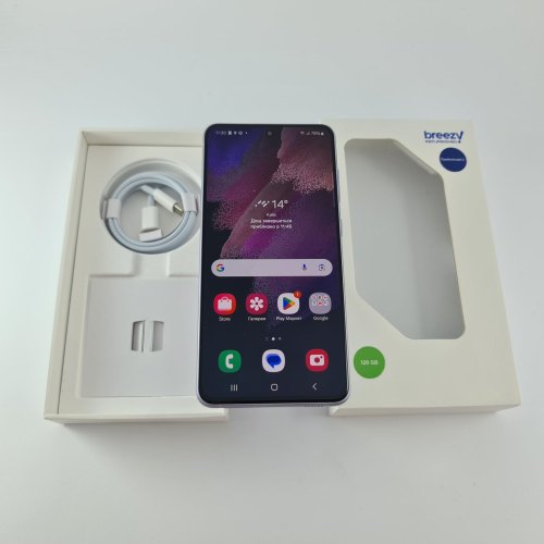 Смартфон Samsung Galaxy S21 FE 5G (G990B) 128Gb Lavender (SM-G990BLVDSEK) USED **