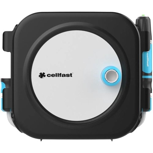Котушка зі шлангом Cellfast ERGO XS, автоматична, 10м+2м шланга 3/8, комплект конекторів та зрошувач ERGO (55-400)