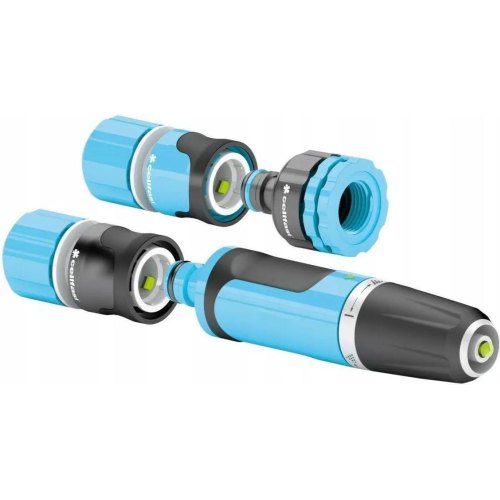 Котушка зі шлангом Cellfast ERGO XS, автоматична, 10м+2м шланга 3/8, комплект конекторів та зрошувач ERGO (55-400)