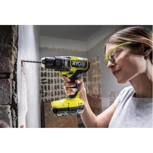 Шурупокрут-дриль ударний акумуляторний Ryobi ONE+ HP RPD18X-242S, 18В, 2А/год, 4А/год, 95Нм, 500-2100об/хв, зарядний пристрій, сумка (5133005283)