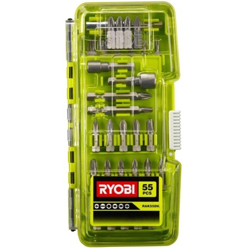 Набір біт Ryobi RAK55DK, 55шт, кейс (5132004357)