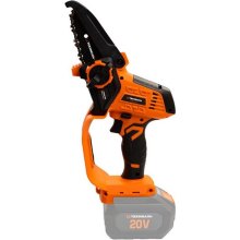 Пила ланцюгова акумуляторна Tekhmann TCMC-4/i20, 20В, шина 10см, різ 6.9м/с, без акумулятора та зарядного пристрою (853683)