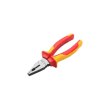 Плоскогубці комбіновані Tolsen Premium, діелектричні, для робіт під напругою 1000В, 160мм, CrV (V16006)