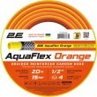 Шланг садовий 2Е AquaFlex Orange, 1/2, 20м, 4 шари, 20бар (2E-GHE12OE20)