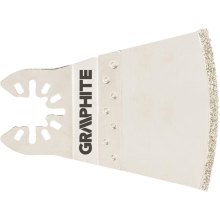 Шабер GRAPHITE, з алмазним зерном, по кераміці, 68мм (56H053)