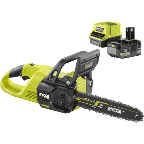 Пила ланцюгова акумуляторна Ryobi ONE+ HP RY18CSX30A-150, 18В, 30см, акумулятор 5А/год, зарядний пристрій (5133005466)