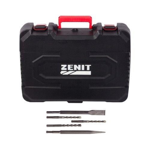 Перфоратор Зеніт ЗП-1100, SDS-Plus, 1100Вт, 2.8Дж, кейс (831362)