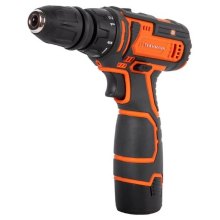 Шурупокрут-дриль акумуляторний Tekhmann TCD-12/2 BS Kit, 12В, 2А/год, 30Нм, 0-1400об/хв, кейс з приляддям (850979)