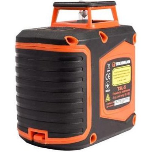 Нівелір лазерний Tekhmann TSL-5, до 10м, червоний промінь (845271)