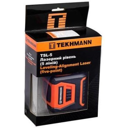 Нівелір лазерний Tekhmann TSL-5, до 10м, червоний промінь (845271)