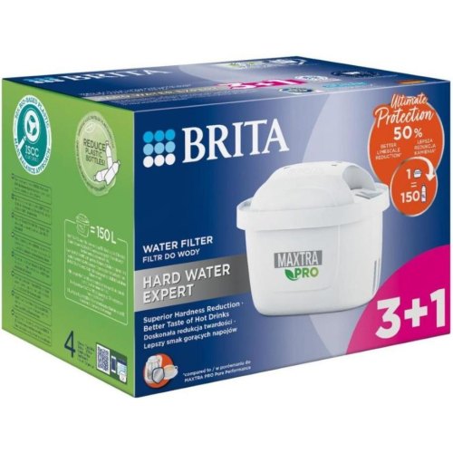 Фільтр-картридж Brita MXPro Limescale, для жорсткої води, 3+1шт (1051773)
