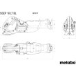 Пилка шабельна акумуляторна Metabo SSEP 18 LT BL, 18В, хід 32мм, 0-3000об/хв, без акумулятора та зарядного пристрою (601617850)