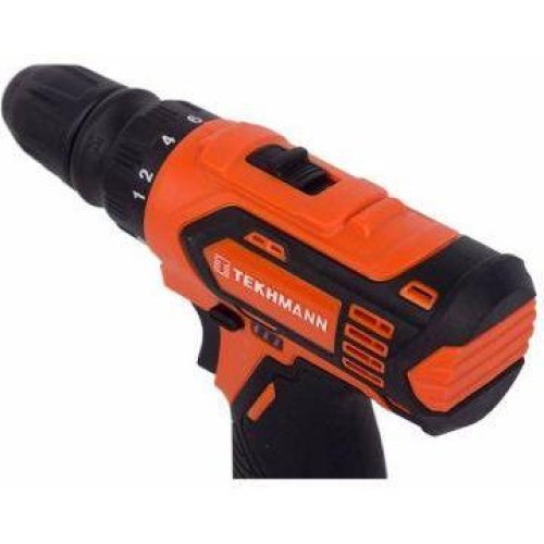 Шурупокрут-дриль акумуляторний Tekhmann TCD-12 QC Li v2.0, 12В, 2х2А/год, 28Нм, 0-1500об/хв, кейс (851875)
