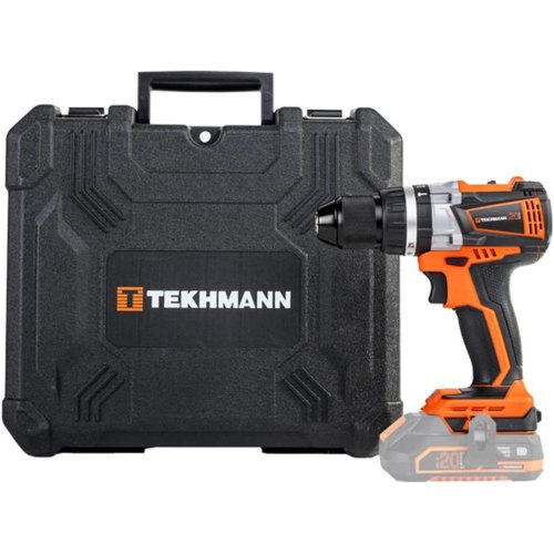 Шурупокрут-дриль акумуляторний Tekhmann TCD-65/i20 BS, 20В, 60Нм, 0-2000об/хв, без акумулятора та зарядного пристрою (850186)