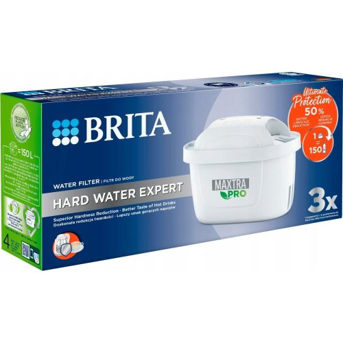 Фільтр-картридж Brita MXPro Limescale, для жорсткої води, 3шт (1051769)