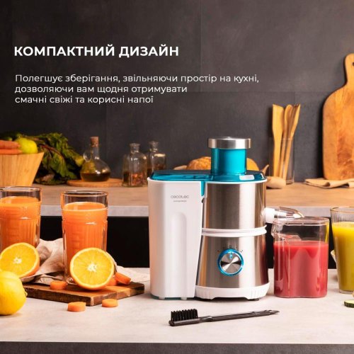 Соковитискач Cecotec Juice&Fresh 400 Titan White (CCTC-04154)