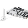 Материнcька плата ASUS X870 MAX GAMING WIFI7 W, sAM5, X870, ATX, 4xDDR5, M.2, HDMI/USB Type-C, WiFi, Bluetooth, біла (90MB1LZ0-M0EAY0)