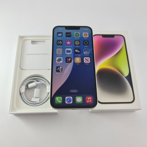 Смартфон iPhone 14 256GB Starlight,Model A2882 USED **