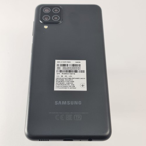 Смартфон Samsung Galaxy A12 (A125F) 64Gb Black (SM-A125FZKVSEK) USED **