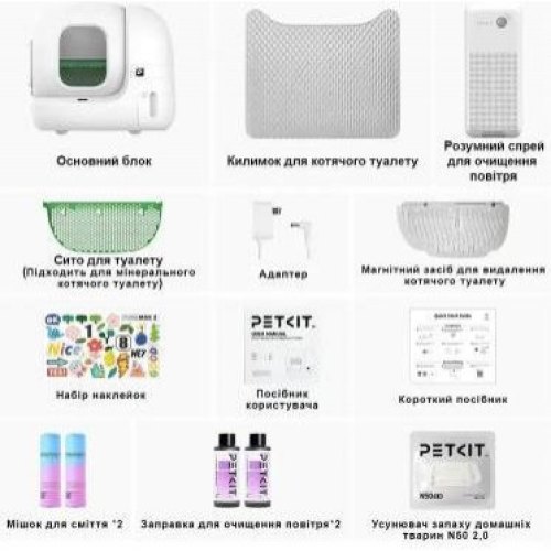 Смартлоток PETKIT PURA MAX 2 Self-Cleaning Cat Litter Box (P9902)