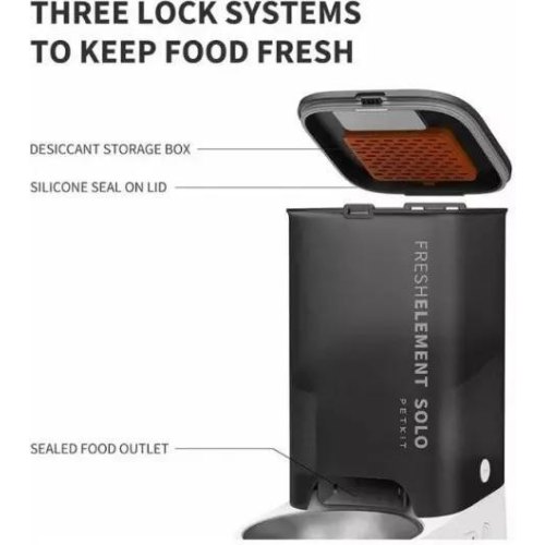 Смартгодівниця PETKIT Fresh Element SOLO Grey (P570_GREY)