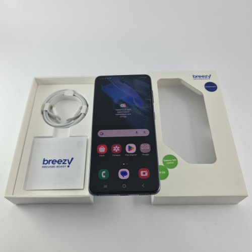 Смартфон Samsung Galaxy S21 (G991B) 128Gb Phantom Gray (SM-G991BZADSEK) USED **