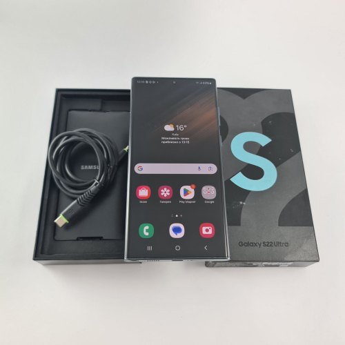 Смартфон Samsung Galaxy S22 Ultra (S908B) 256Gb Green (SM-S908BZGGSEK) USED **