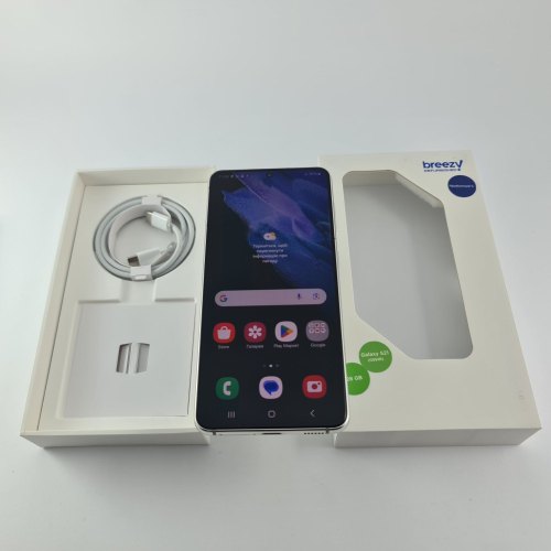 Смартфон Samsung Galaxy S21 (G991B) 128Gb Phantom White (SM-G991BZWDSEK) USED **