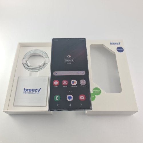Смартфон Samsung Galaxy S22 Ultra (S908B) 256Gb Phantom Black (SM-S908BZKGSEK) USED **