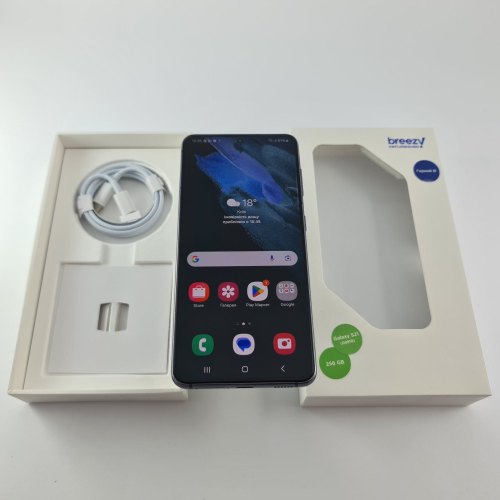 Смартфон Samsung Galaxy S21 (G991B) 256Gb Phantom Gray (SM-G991BZAGSEK) USED **