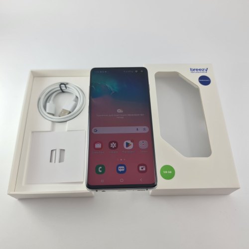 Смартфон Samsung Galaxy S10+ (G975F) 128Gb White (SM-G975FZWDSEK) USED **