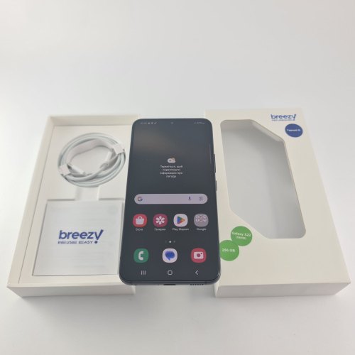 Смартфон Samsung Galaxy S22 (S901B) 256Gb Phantom Black (SM-S901BZKGSEK) USED **