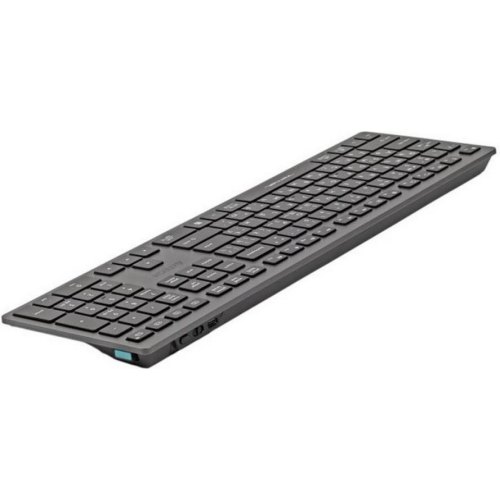 Клавіатура бездротова A4Tech Fstyler FBX50C, USB/Bluetooth, сіра