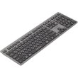 Клавіатура бездротова A4Tech Fstyler FBX50C, USB/Bluetooth, сіра