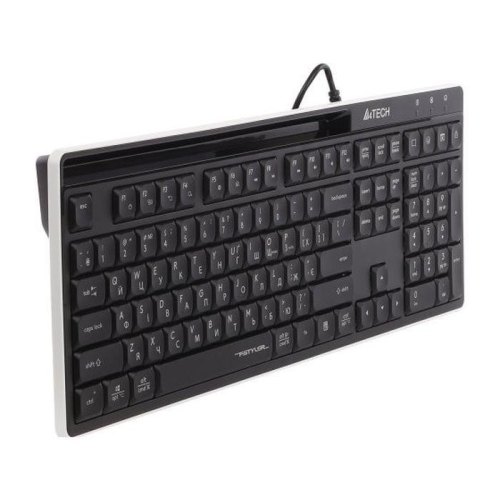 Клавіатура дротова A4Tech Fstyler FX72, USB, чорна