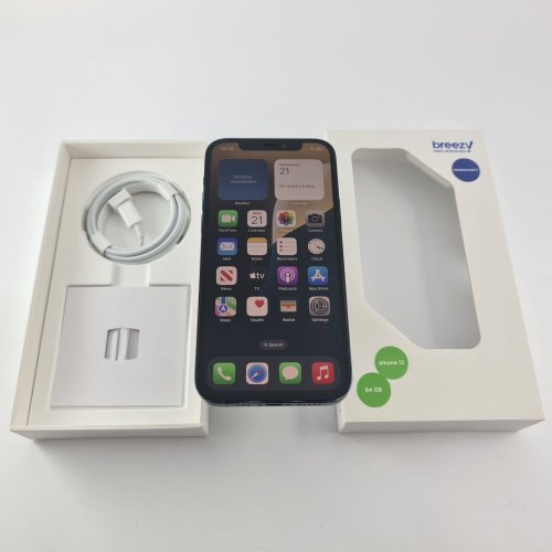Смартфон iPhone 12 64GB Black, Model A2403 USED **